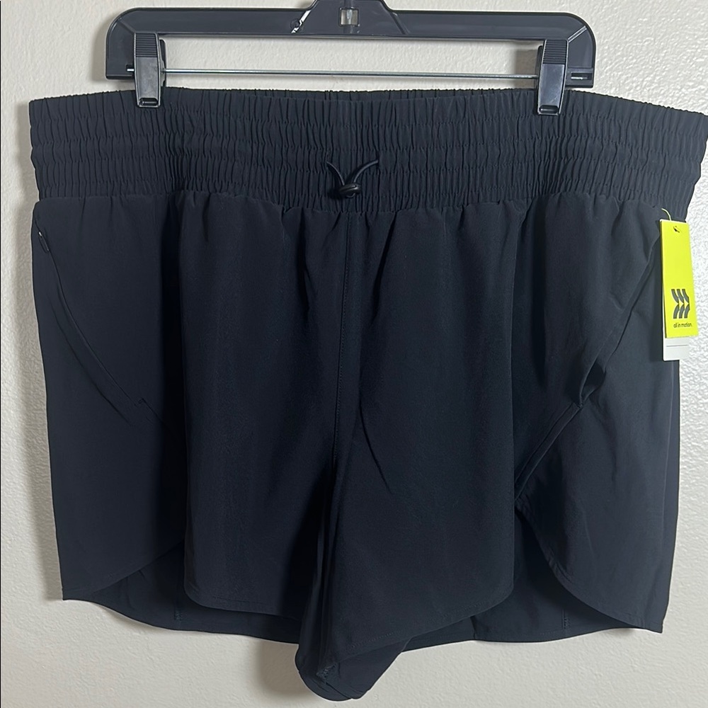 NEW‎ All In Motion Black Athletic Shorts